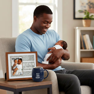 New Daddy 9.75" x 8.25" Frame (Holds 4" x 6" Photo)