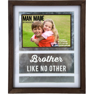 Brother Like 8.25" x 9.75" Frame (Holds 4" x 6" Photo)