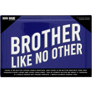Brother 6" x 4" Ceramic Plaque
