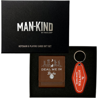 Deal Me In Playing Cards & Keychain Gift Set