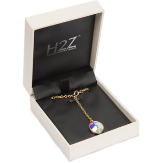 Crystal Aurore Boreal Marquise 12"-14" Austrian Crystal Necklace