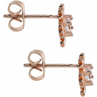 Crystal Snowflake
in Rose Gold CM Austrian Crystal Stud Earrings & Adjustable Ring