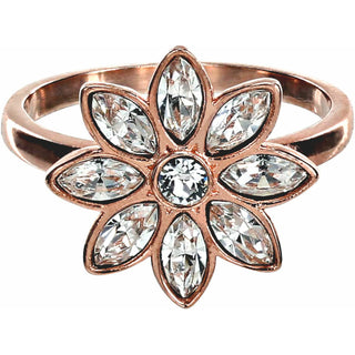 Crystal Flora
in Rose Gold .CM Austrian Crystal Ring Size