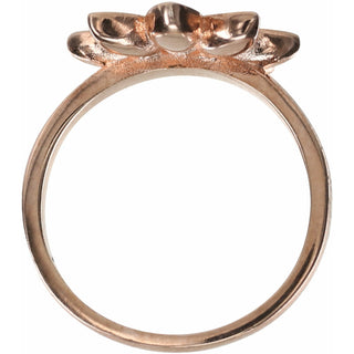 Crystal Flora in Rose Gold .CM Austrian Crystal Ring