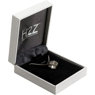 Iridescent Crystal Galactic Rhodium Austrian Element Necklace