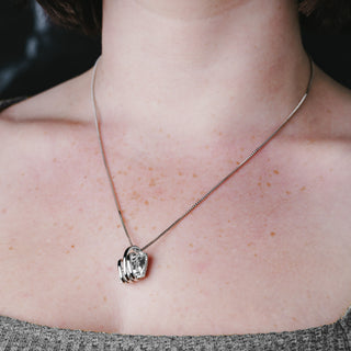 Galactic Rhodium Austrian Element Necklace