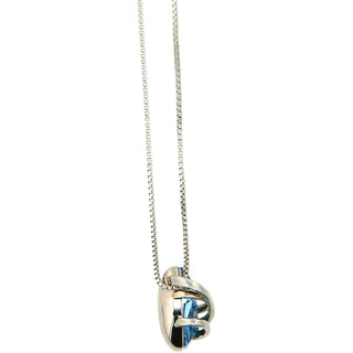 Iridescent Crystal Galactic Rhodium Austrian Element Necklace