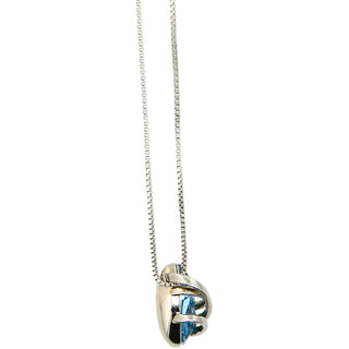 Iridescent Crystal Galactic Rhodium Austrian Element Necklace