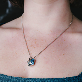 Galactic Rhodium Austrian Element Necklace