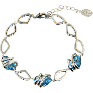 Galactic Rhodium Austrian Element Bracelet