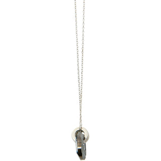 Crystal Golden Shadow Cosmic Gold Plated Austrian Element Necklace