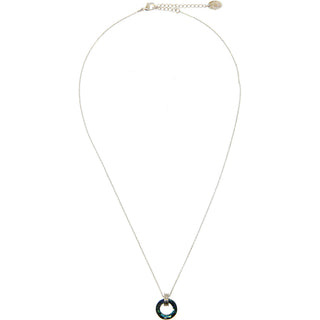 Crystal Golden Shadow Cosmic Gold Plated Austrian Element Necklace