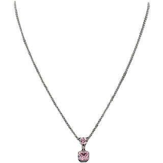 16
Rose Zircon 16.5"-18.5" Celebration Rhodium Plated Necklace