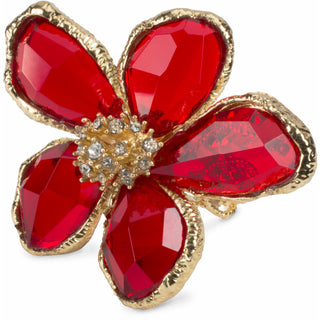 Ruby Gold Plated Ring