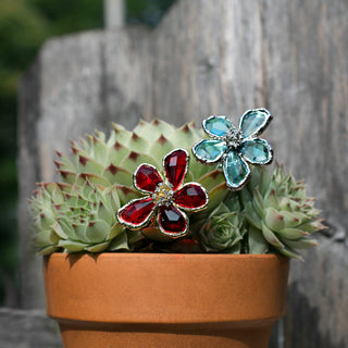 Ruby Gold Plated Ring