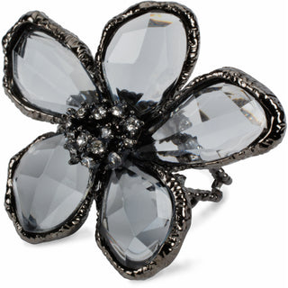 Smoke Size 7 Gunmetal Plated Ring