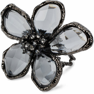 Smoke Size 7 Gunmetal Plated Ring
