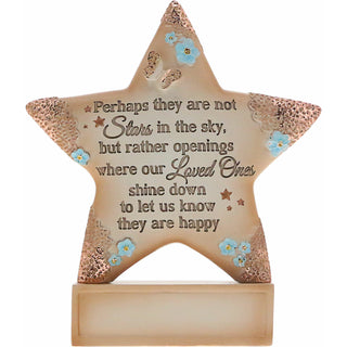 Stars in the Sky 4" x 4.5" Self-Standing Star Plaque