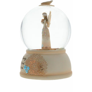In Loving Memory LED Lit, Musical Water Globe
