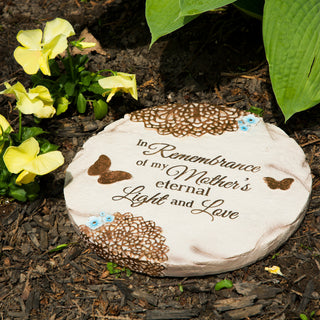Remembering Mother  10" Garden Stone