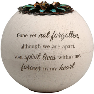 Forever in My Heart 4" Round Tealight Candle Holder