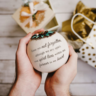 Forever in My Heart 4" Round Tealight Candle Holder