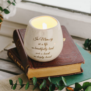 Memory 8 oz - 100% Soy Wax Candle
Scent: Tranquility