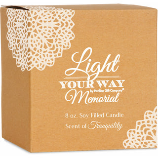 Heart 8 oz - 100% Soy Wax Candle Scent: Tranquility