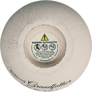 Grandfather 4" Round Tealight Candle Holder