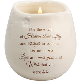 Winds of Heaven 8 oz - 100% Soy Wax Candle
Scent: Tranquility