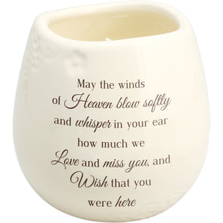 Winds of Heaven 8 oz - 100% Soy Wax Candle
Scent: Tranquility