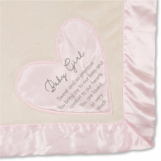 Baby Girl 30" x 40" Royal Plush Blanket