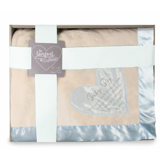 Baby Boy 30" x 40" Royal Plush Blanket