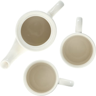 Live, Laugh, Love Tea for Two Set (15 oz Teapot with 2 - 8 oz Cups)