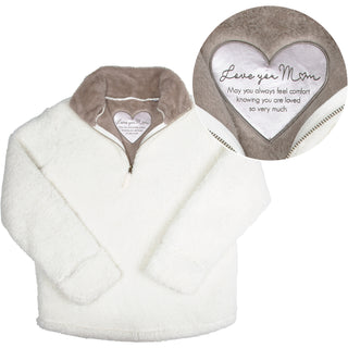 Mom XXL Sherpa Pullover Sweatshirt