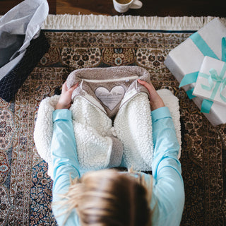 Mom XXL Sherpa Pullover Sweatshirt