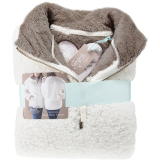 Grandma M Sherpa Pullover Sweatshirt