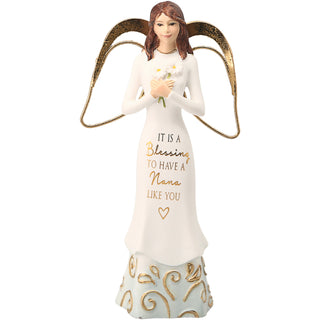 Nana 5.5" Angel Holding Flowers