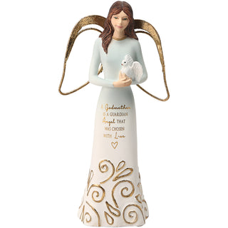 Godmother 5.5" Angel Holding Dove