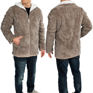 Grandpa S/M Men's Fleece Full Zip Sweatshirt