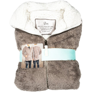 Grandpa S/M Men's Fleece Full Zip Sweatshirt