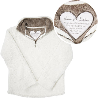 Sister XL Sherpa Pullover Sweatshirt