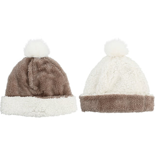 Mom One Size Fits Most Reversible Sherpa Hat