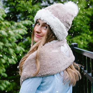 Someone Special One Size Fits Most Reversible Sherpa Hat