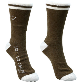 Cozy Ladies Crew Sock