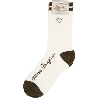 Daughter Ladies Crew Sock