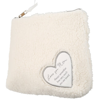 Mom 10" x 8" Sherpa Cosmetic Bag