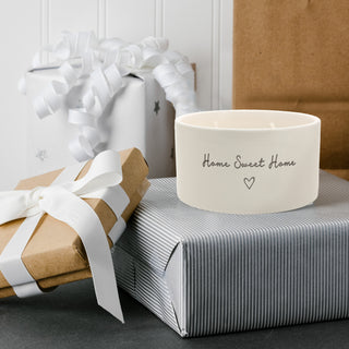 Home Sweet Home Double Wick 10 oz 100% Soy Wax Candle Scent: Tranquility
