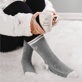 Loved Ladies Crew Sock