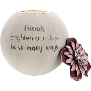 Friends 5" Round Tealight Candle Holder